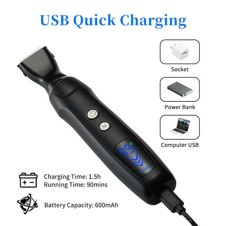 6-in-1 Rechargeable Electric Grooming Kit