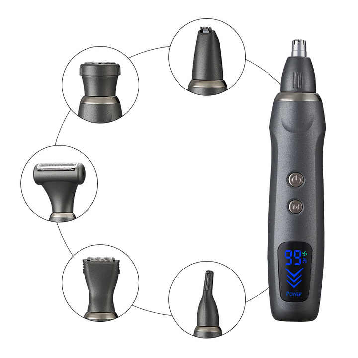 6-in-1 Rechargeable Electric Grooming Kit