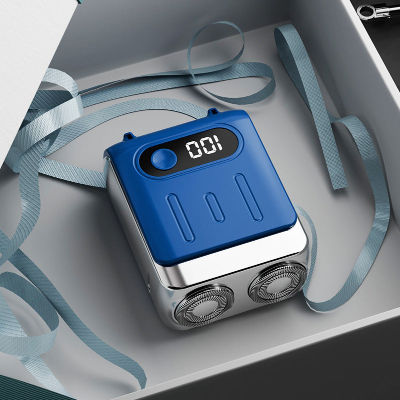 Rechargeable Electric Shaver with Digital Display