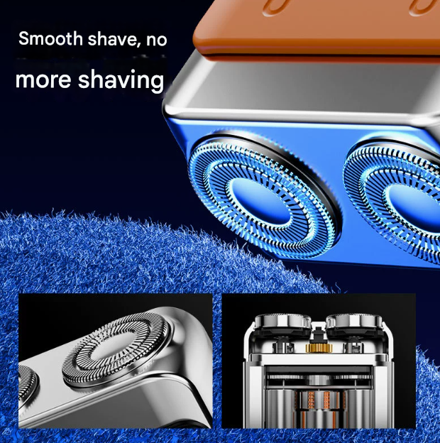 Rechargeable Electric Shaver – Cordless Razor with Digital Display