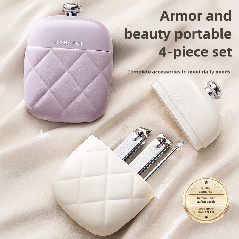 Compact 4-Piece Manicure Set