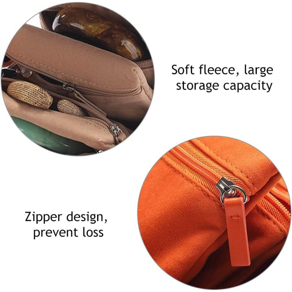 2-Piece Travel Jewellery Storage Bag