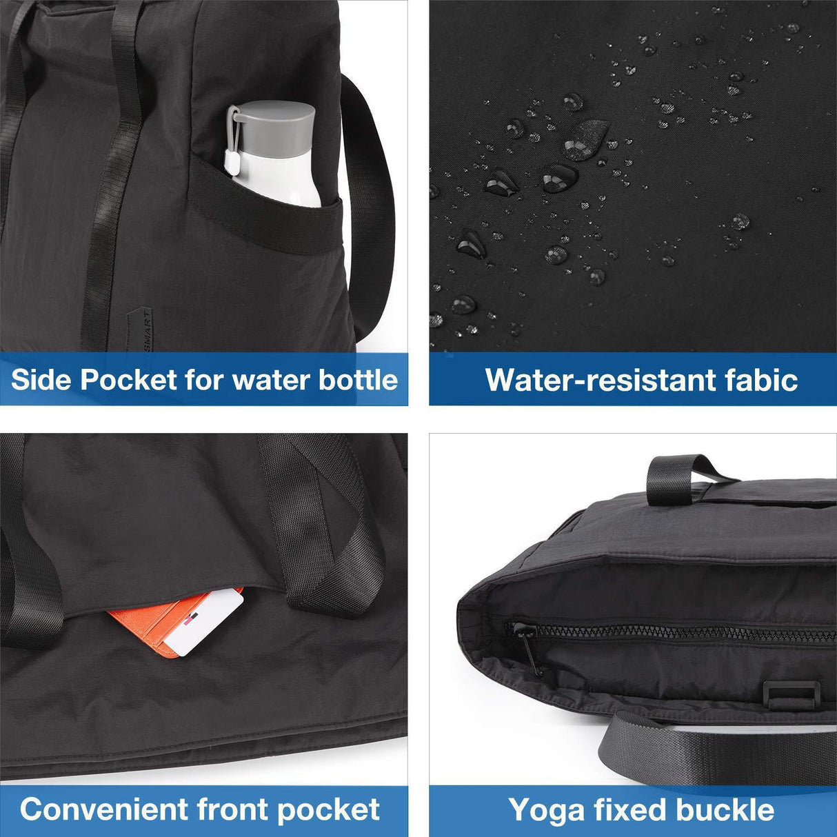 Water-Resistant Tote Bag - Spacious with Convenient Compartments