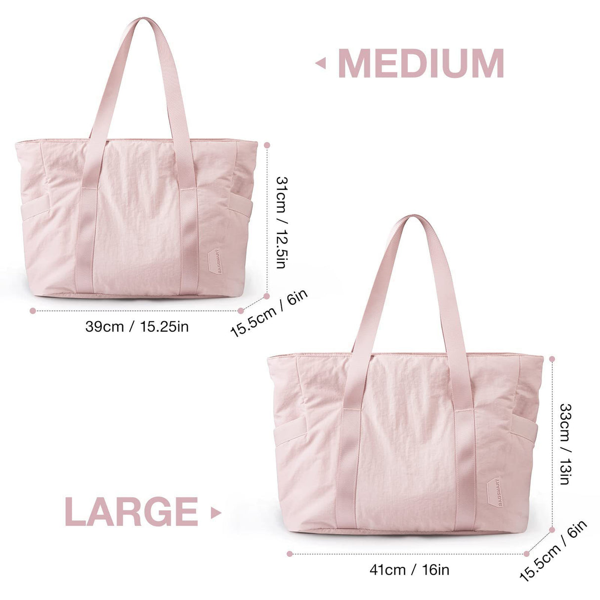 Water-Resistant Tote Bag - Spacious with Convenient Compartments