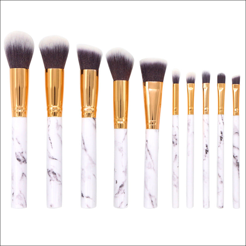 Marble Makeup Brush Set