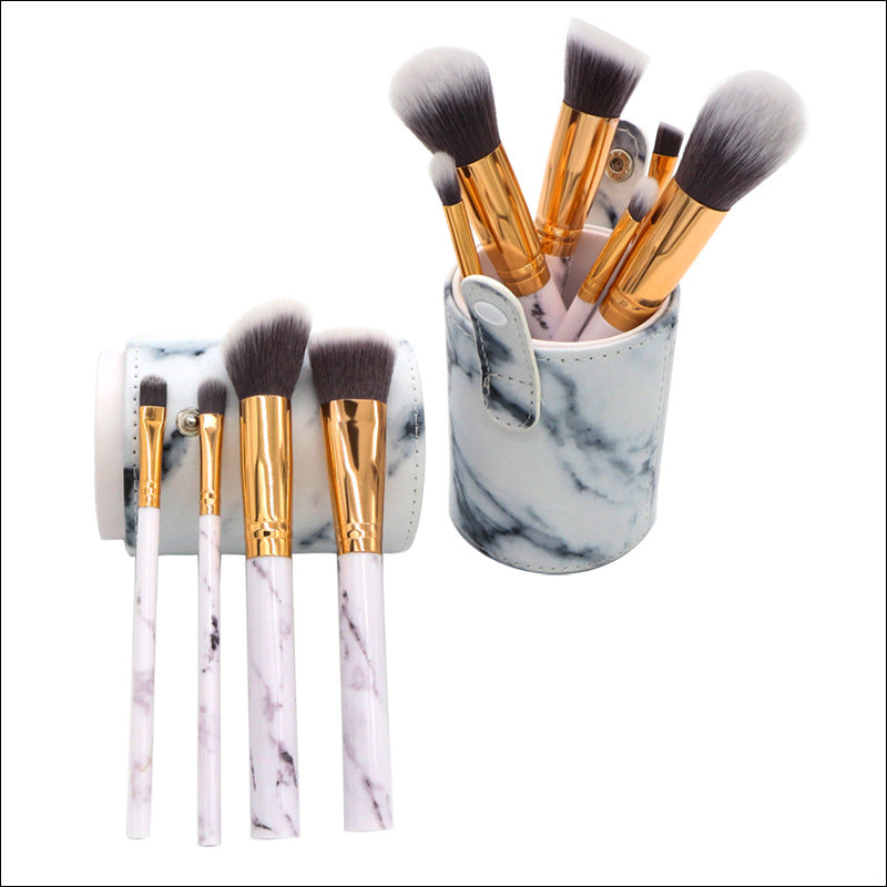 Marble Makeup Brush Set