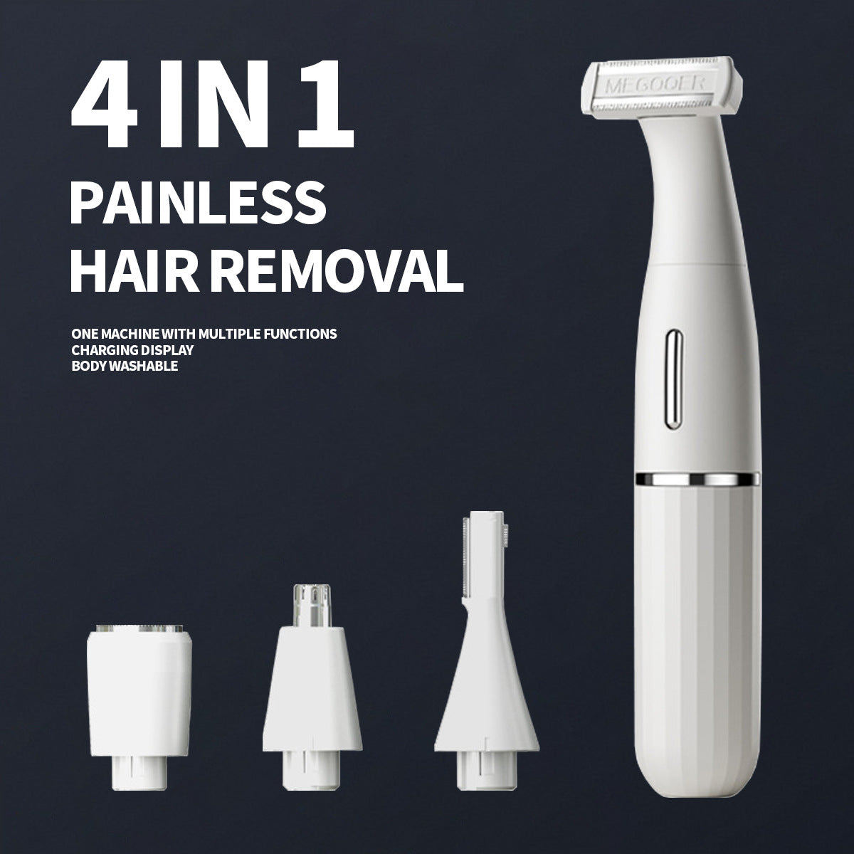 4-in-1 Rechargeable Women's Grooming Kit