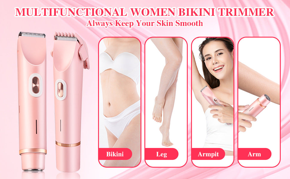 2-in-1 Rechargeable Electric Shaver & Trimmer