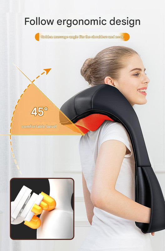 Heated Deep Kneading Shiatsu Neck & Shoulder Massager