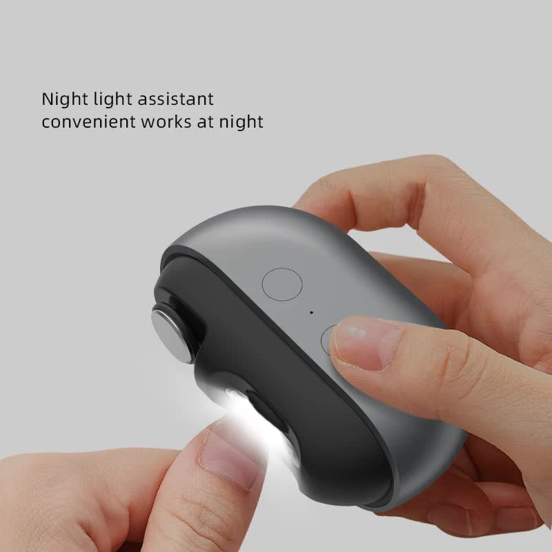 Multi-Function Electric Nail File with LED Light