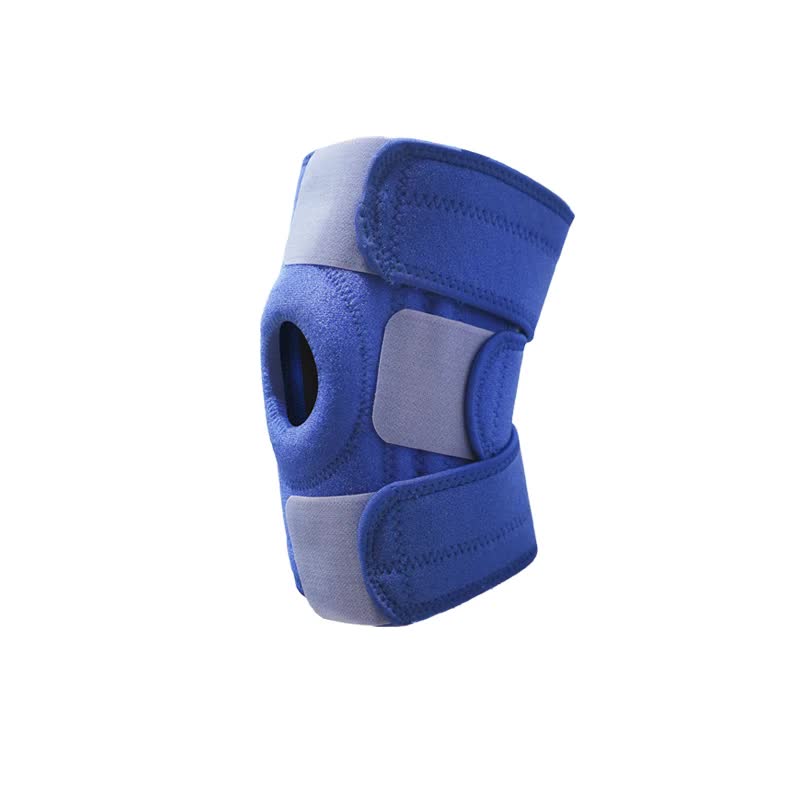 Adjustable Knee Brace Support with Dual Spring Stabilisers and Patella Gel Pad