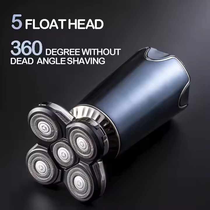 5-Head Electric Rotary Shaver for Men