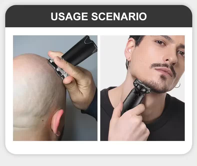 5-Head Electric Rotary Shaver for Men