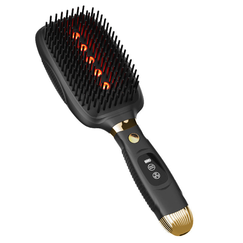 SILK ROLLA Advanced 3-in-1 Scalp & Hair Care Massage Brush with Red Light Therapy