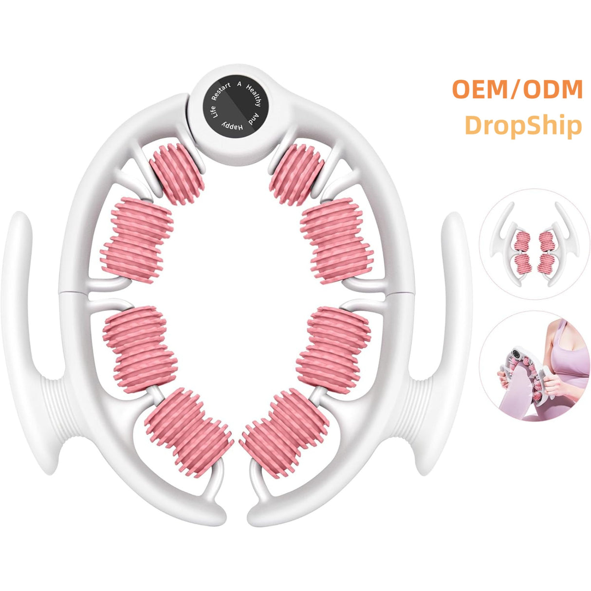 Multi-Functional Clamp Roller Massager