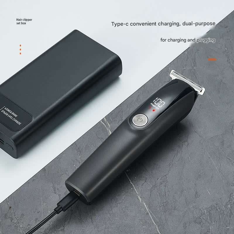 5-in-1 Professional Grooming Kit for Men, Cordless Hair Clipper and Beard Trimmer