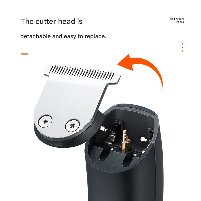 5-in-1 Professional Grooming Kit for Men, Cordless Hair Clipper and Beard Trimmer