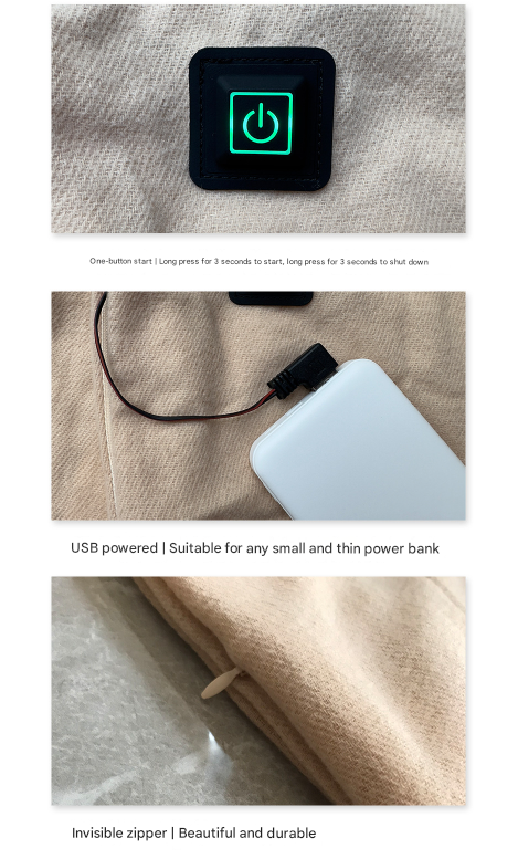 Electric Heated Scarf - Winter Neck Warmer