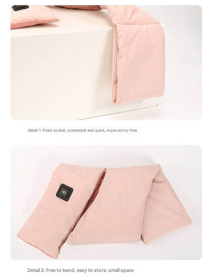 Electric Heated Scarf - Portable Puffer Neck Warmer