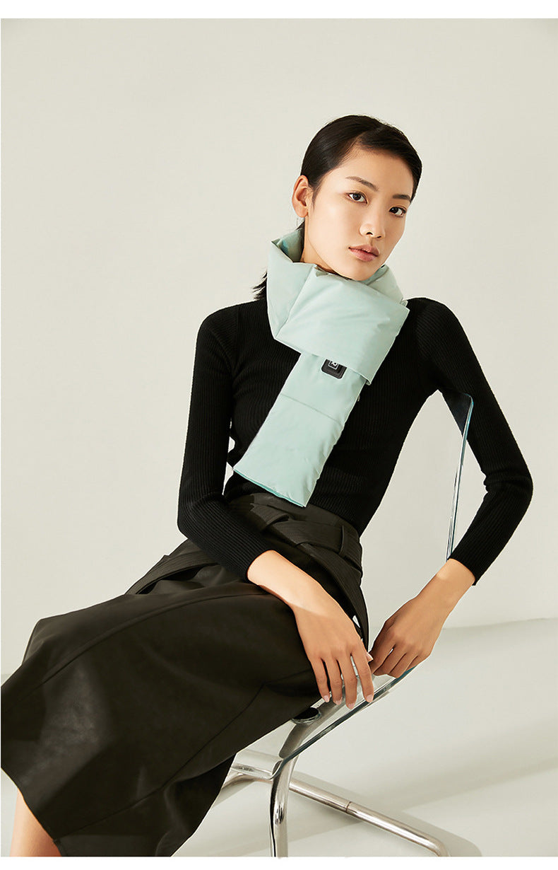 Electric Heated Scarf - Portable Puffer Neck Warmer