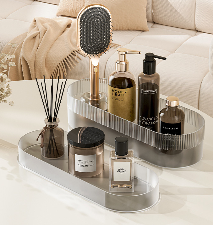 Premium Self-Cleaning Hair Brush Set with Stand - Anti-Static Detangling & Scalp Massage Paddle Brush