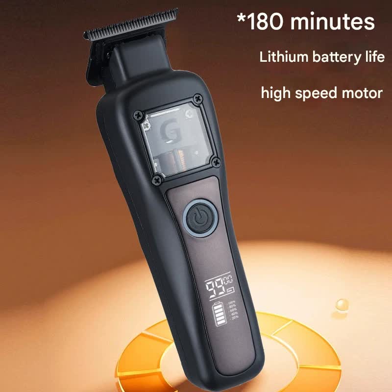 Professional Cordless Hair Clipper with Magnetic Motor
