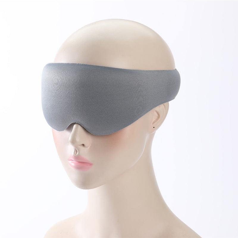 3D Contour Blackout Sleep Mask - Ergonomic Eye Mask for Total Darkness & Comfortable Sleep, Adjustable Strap