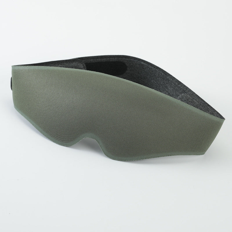 3D Contour Blackout Sleep Mask - Ergonomic Eye Mask for Total Darkness & Comfortable Sleep, Adjustable Strap