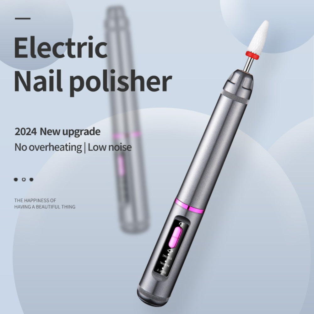 Professional Electric Nail Drill Pen Kit - Rechargeable Manicure & Pedicure Tool