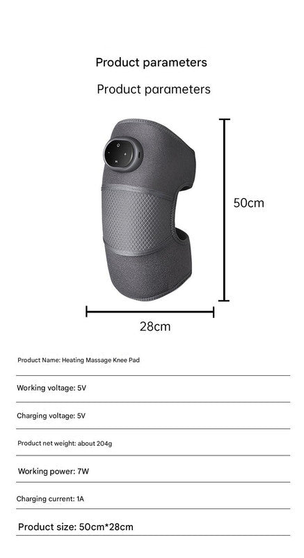 Rechargeable Heated Knee Massager Brace