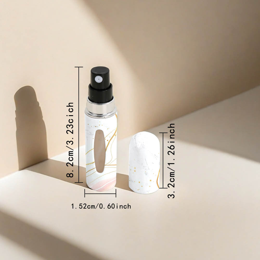 Travel Perfume Atomiser Set (3-Pack) - 5ml Leakproof Bottom-Fill Spray Bottles