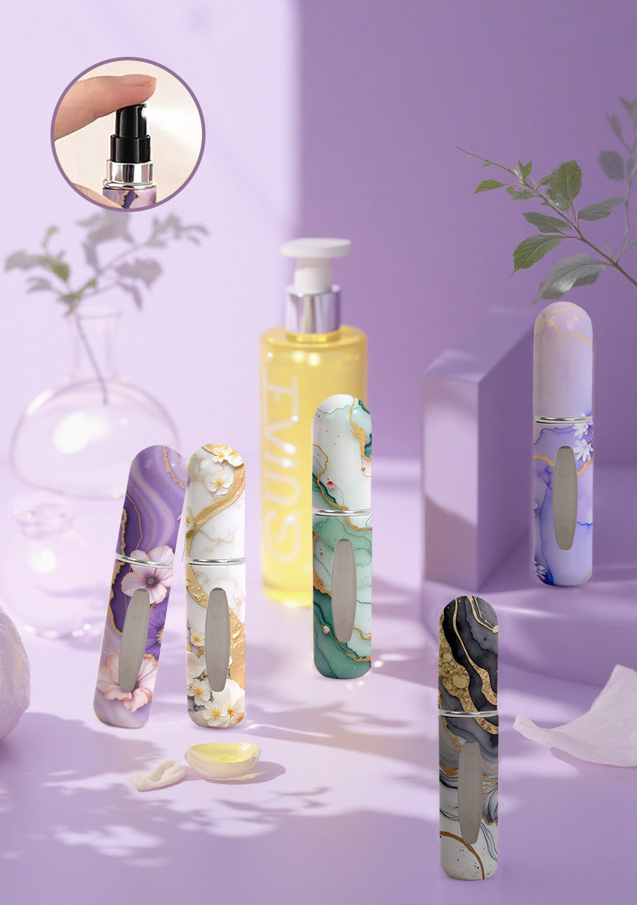 Travel Perfume Atomiser Set (3-Pack) - 5ml Leakproof Bottom-Fill Spray Bottles