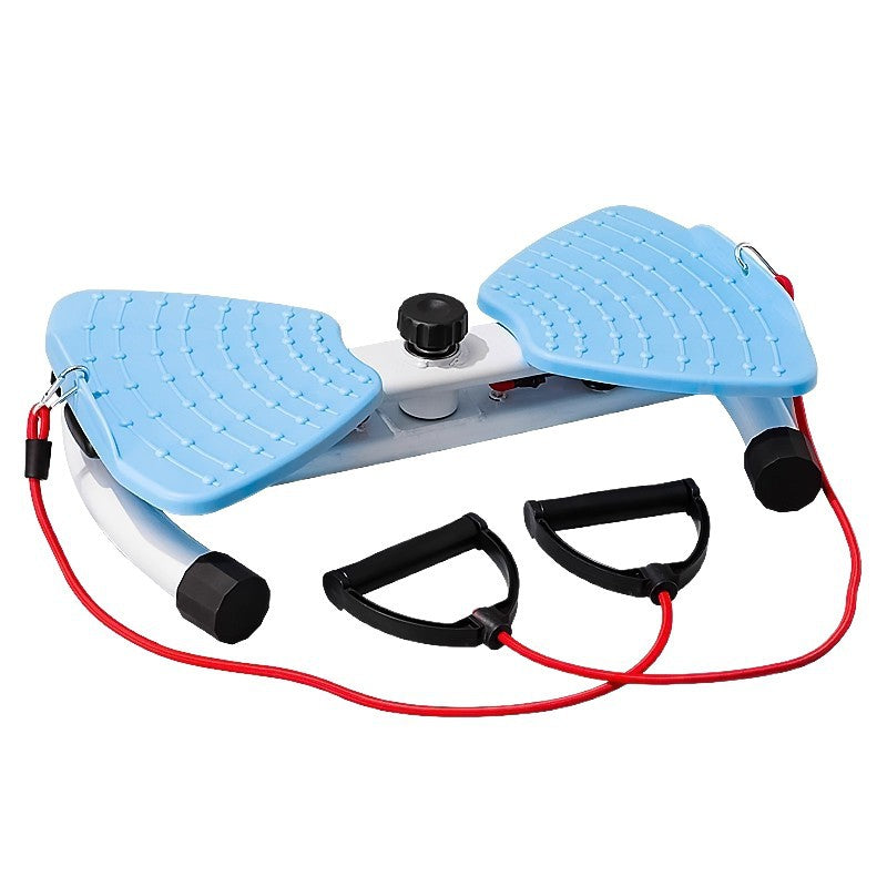 Split Leg & Waist Twister Board - Core Abdominal Trainer with Resistance Bands