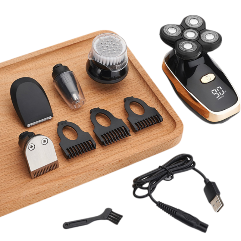 5-in-1 Head Shaver & Grooming Kit