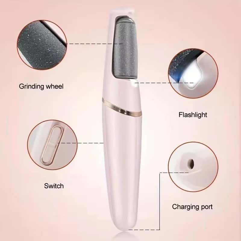 Rechargeable Electric Foot Grinder - Callus Remover Pedicure Tool