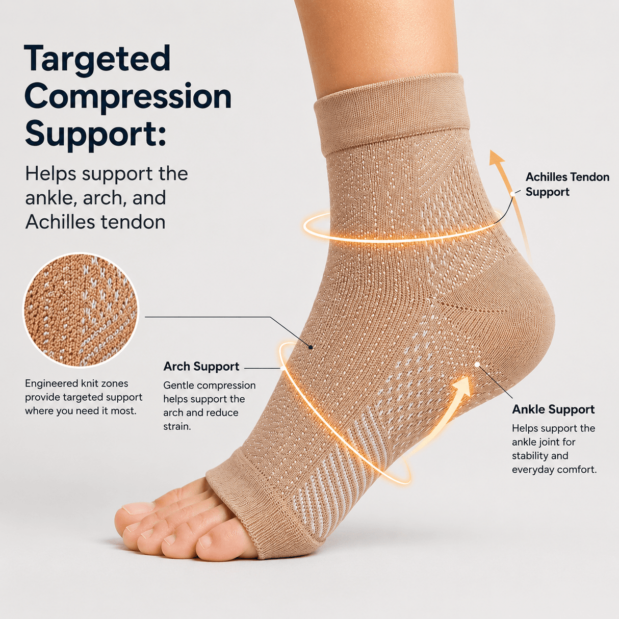 Ankle Support Compression Socks