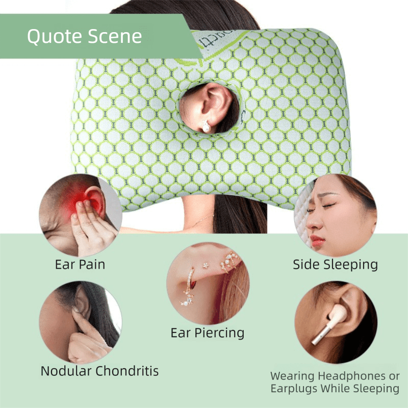 Ear Pillow for Side Sleeper