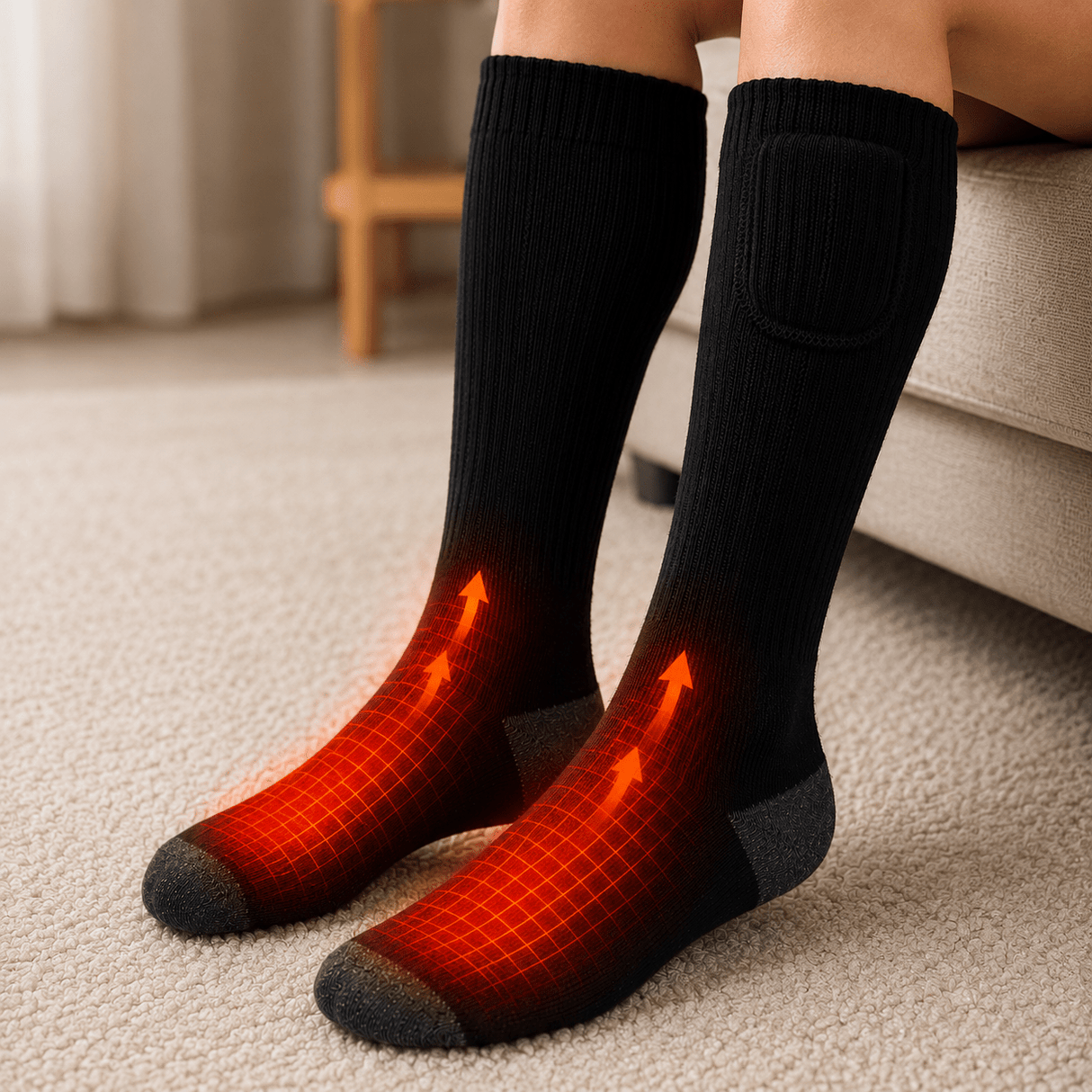 Rechargeable Electric Heated Socks
