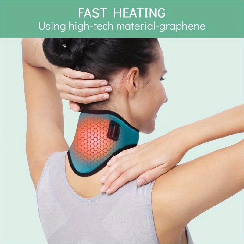 Rechargeable Heated Neck Brace with 3-Level Temperature