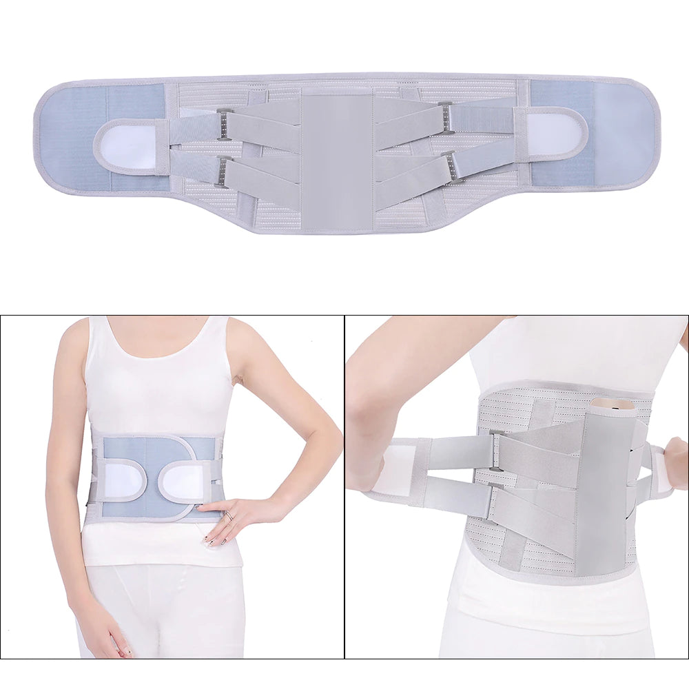 Self-Heating Lumbar Back Support Belt, Lower Back Pain Relief - Silk Rolla