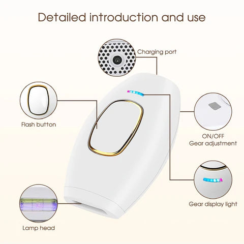 SILK ROLLA IPL Laser Hair Removal Device