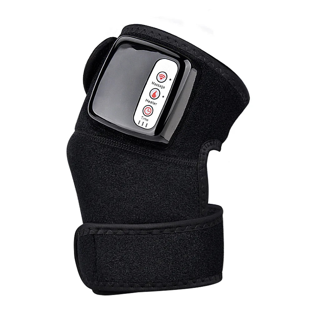 Rechargeable Heated Wrap Massager for Knee, Shoulder & Elbow