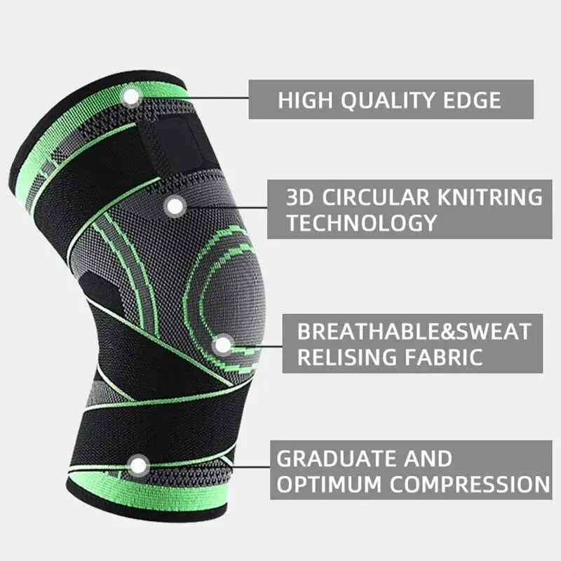 Compression Knee Sleeve with Support & Stability
