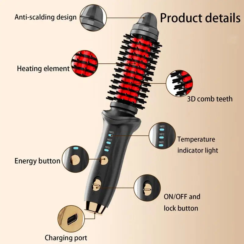 SILK ROLLA Cordless Thermal Volume Brush