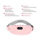 Rechargeable Heated Menstrual Belt Massager