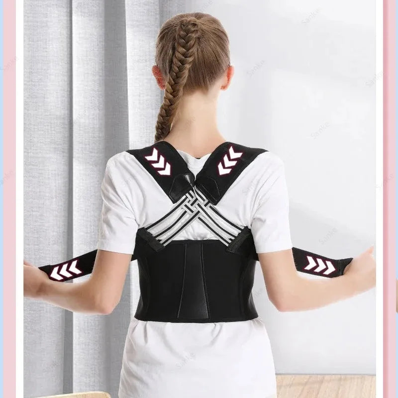 Adjustable Back Brace Posture Corrector