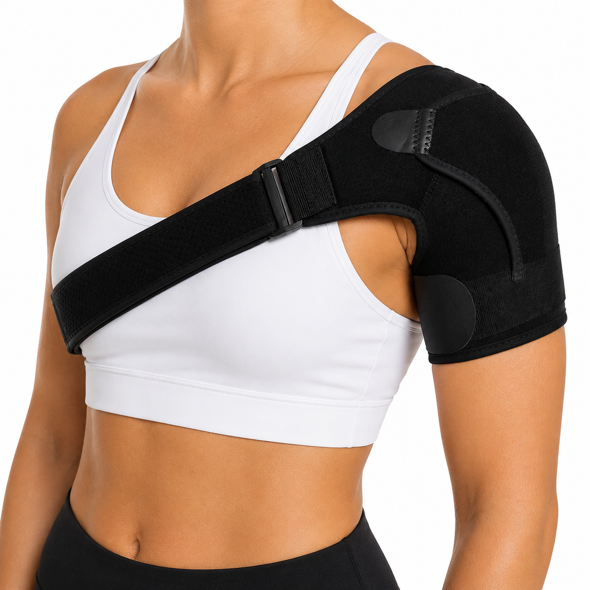 Adjustable Shoulder Brace with Compression Support