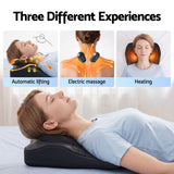 Heated Back Massager with Lumbar Support Cushion