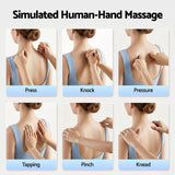 Heated Back Massager with Lumbar Support Cushion