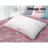 Bamboo Memory Foam Pillow 2 Pack